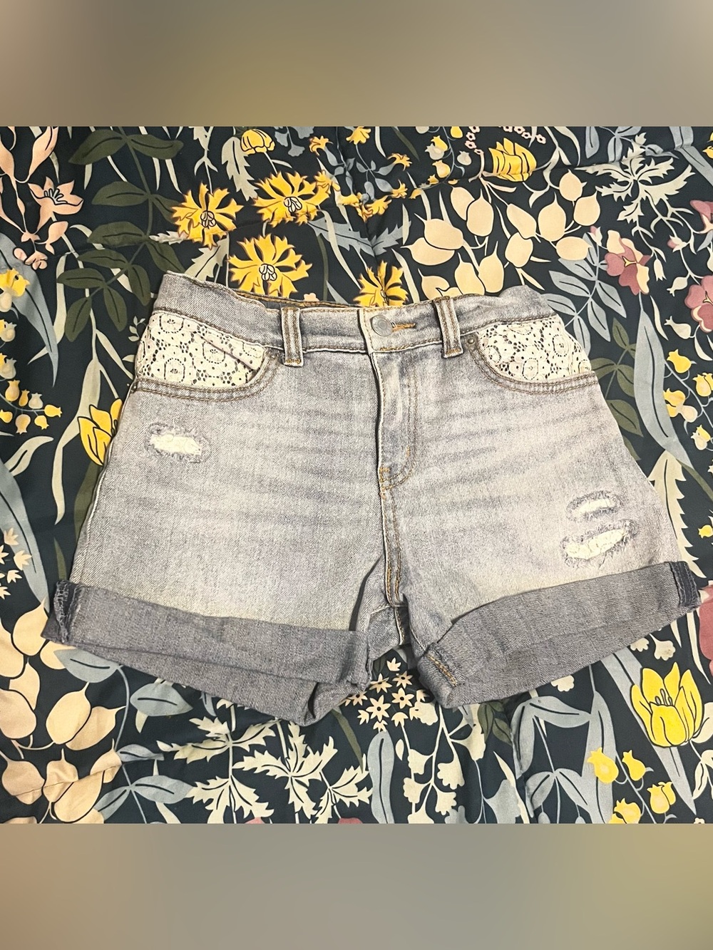 Girls Denim Shorts